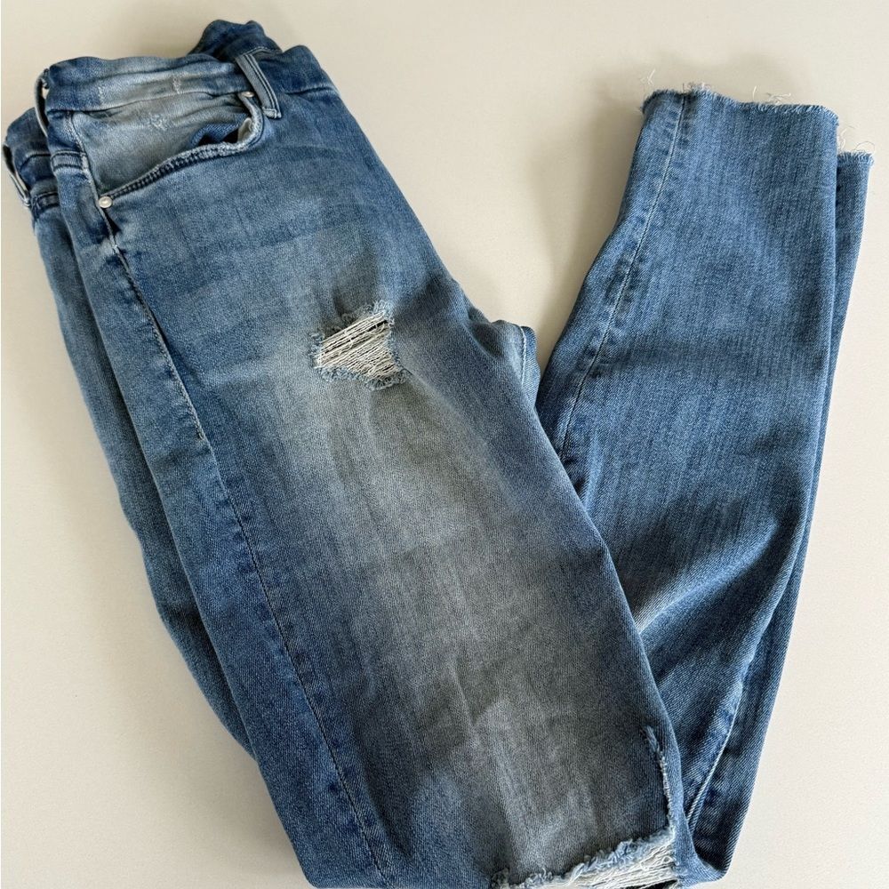 MOTHER Women's Blue Jeans